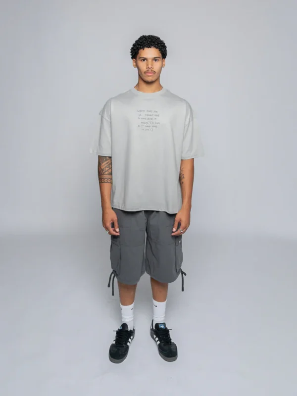 Oversized Extended Neck Heavy T-shirt